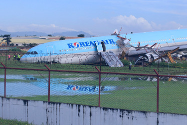 Korean Air to Check Airbus A330 Planes After Runway Crash - Bloomberg